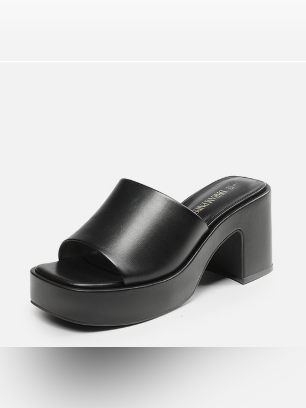 Dream Pairs Slip On Chunky Platform Slide Sandals. Size 8.5